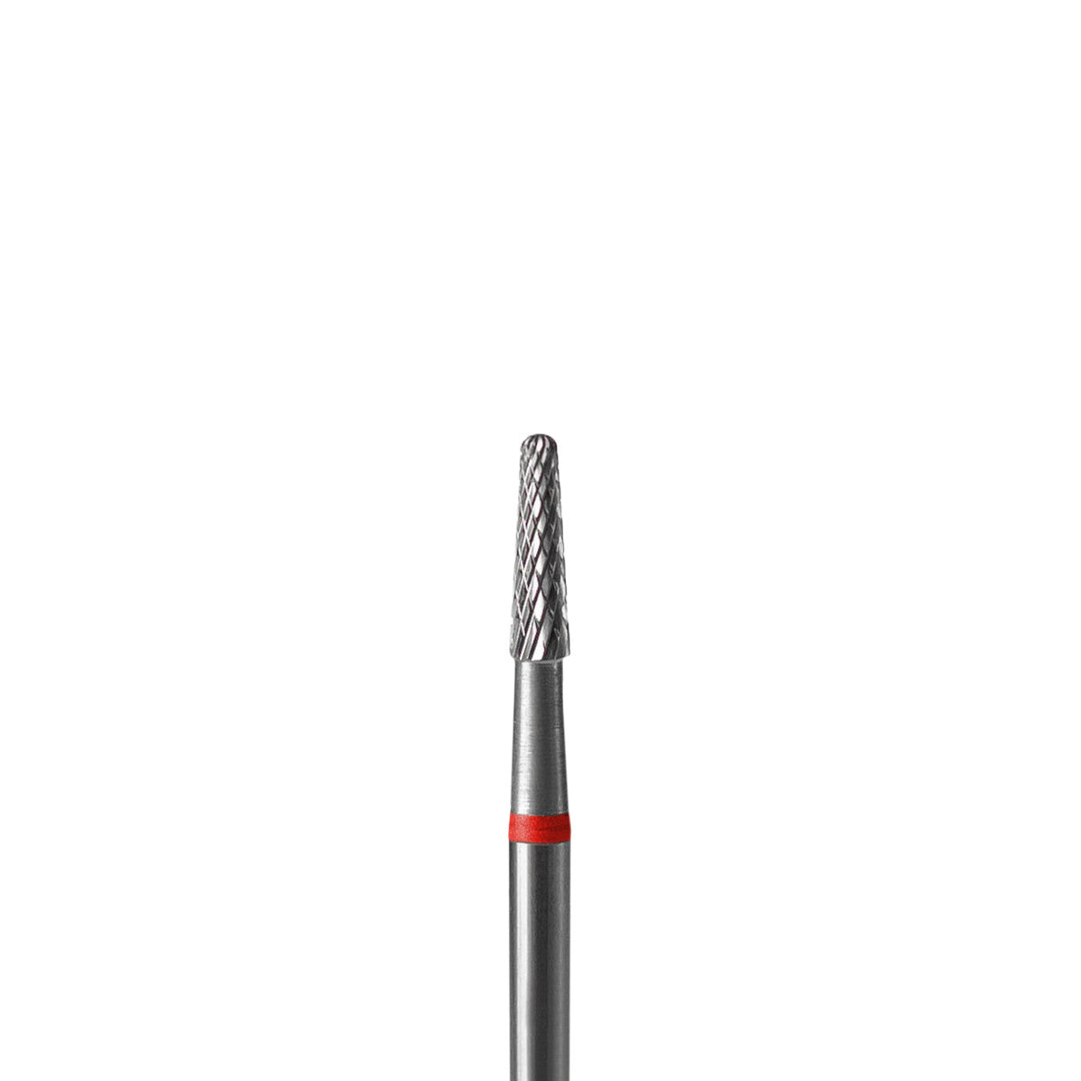 Frez węglikowy, "stożek" czerwony, średnica 2.3 mm / część robocza 8 mm, szt.