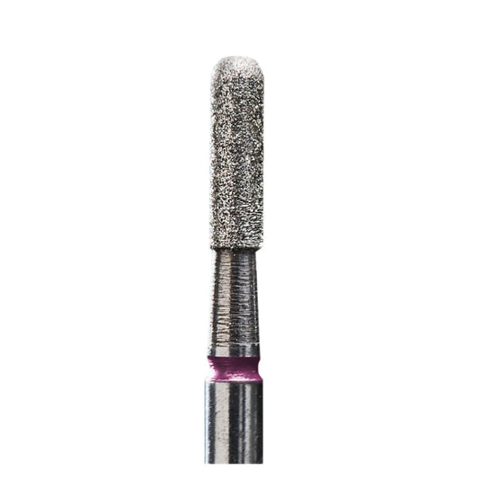 Diamentowy cylinder tnący zaokrąglony czerwony średnica 2,3 mm, część robocza 8 mm, szt.