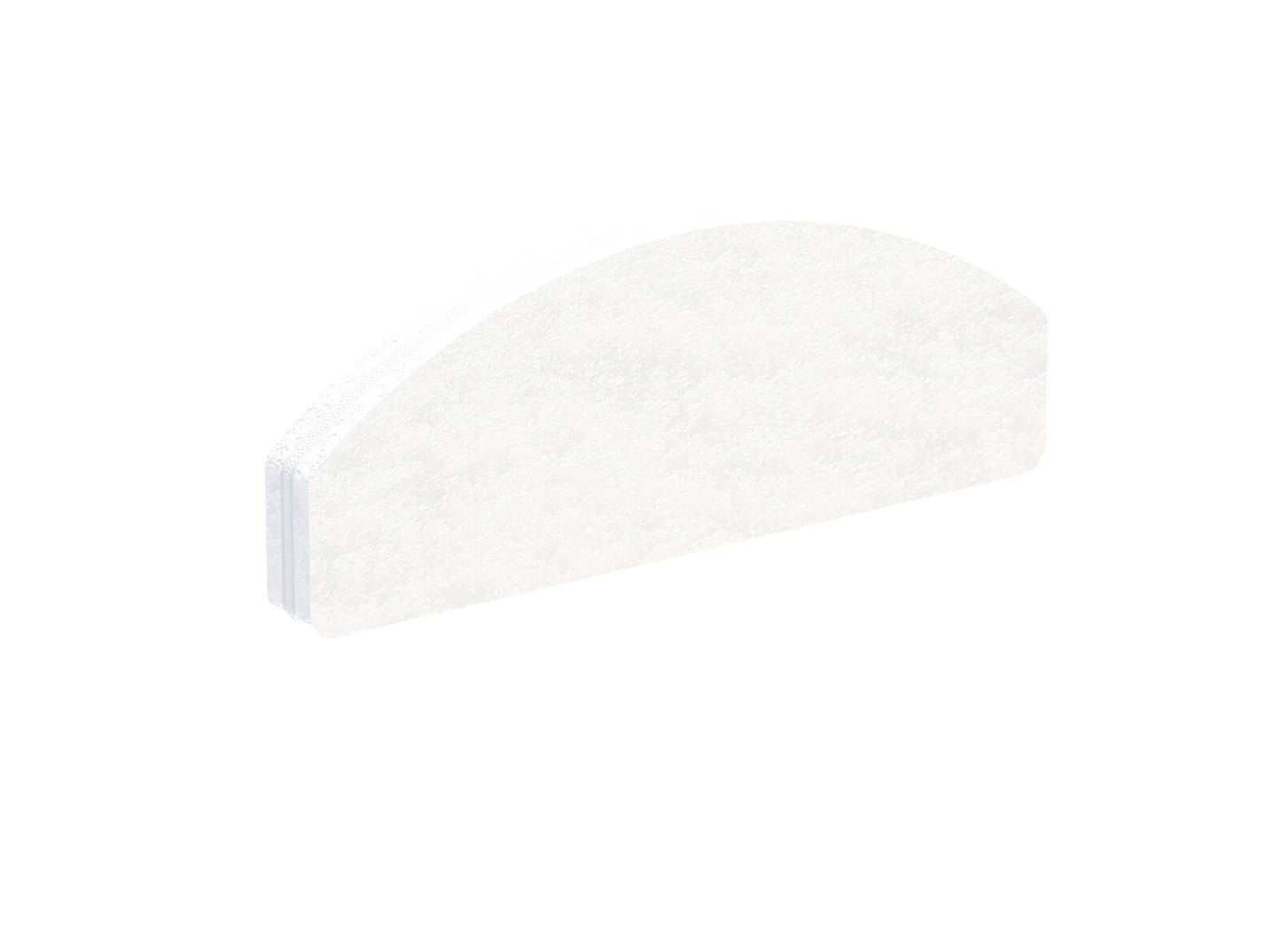 Polerka w kształcie półksiężyca STALEKS PRO o gradacji 100/180, grit. 10 szt.