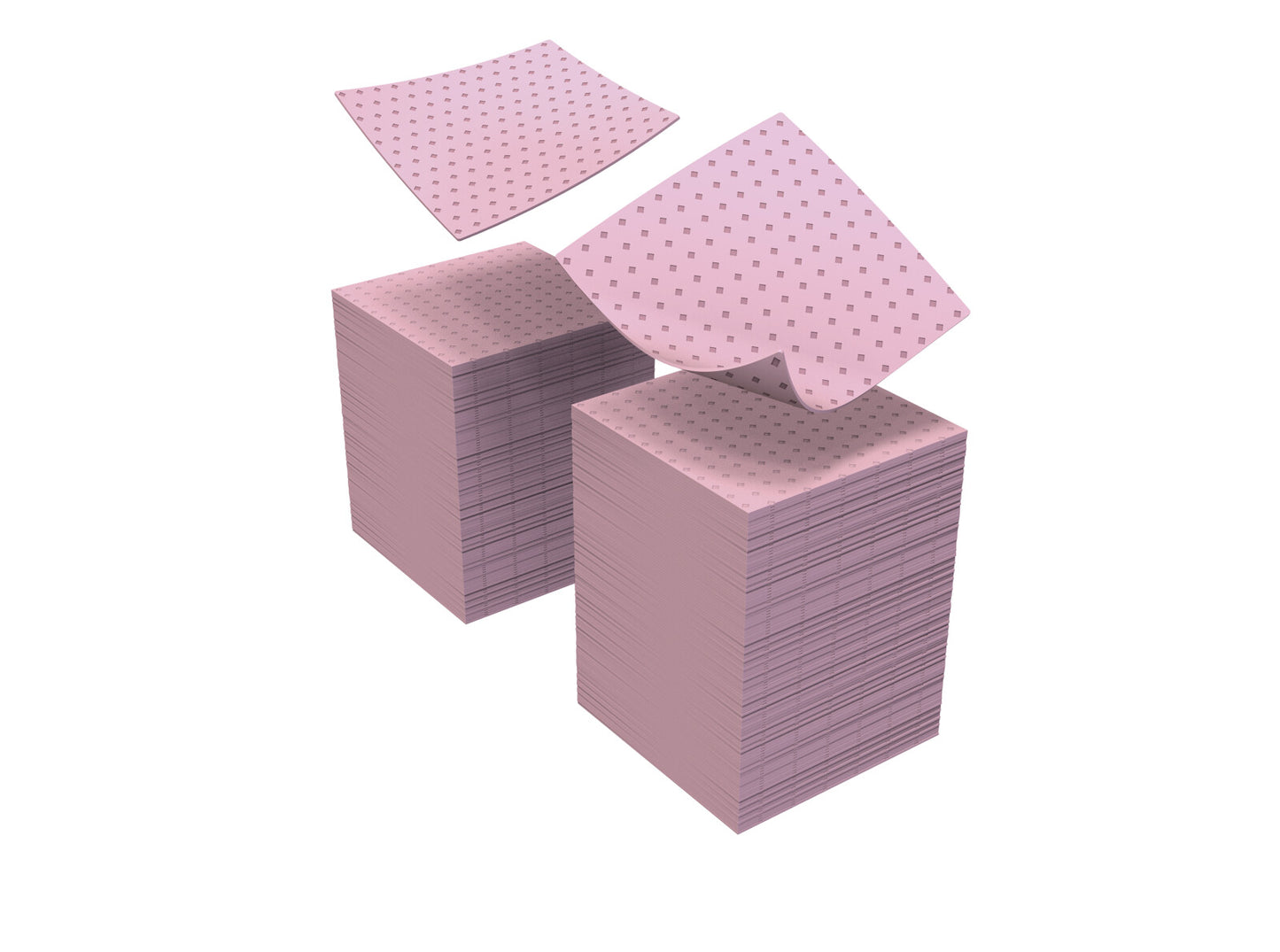 Perforowane waciki bezpyłowe EXPERT (400 szt)